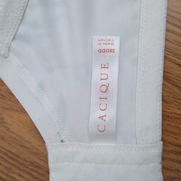 Cacique Lightly Lined T-Shirt No Wire Bra Bundle/ 38DDD - Picture 7 of 13